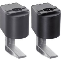 Evoline - 99090205 Embout de fixation jeu de 2 Plage de serrage 8 à 40 mm 1 set