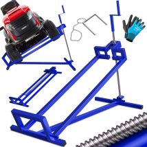 Masko - Elévateur pour tondeuse à gazon 400kg Dispositif de levage pour tondeuse à gazon Plateforme de nettoyage et d'aide au levage avec gants de