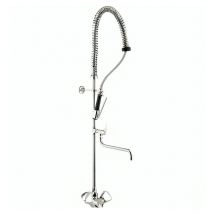 Sandri - Robinet cuisine, dispositif de pré-lavage avec mélangeur et robinet de puisage.