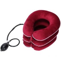 Dispositif gonflable de traction des vertèbres cervicales à usage domestique pour corriger la spondylose, les douleurs cervicales, le collier