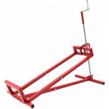 Xpotool - Dispositivo de elevación para tractor cortacésped quad 115x50x20cm máx. 250kg ajuste continuo
