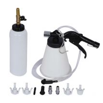 Dispositivo per spurgo freno ad aria compressa con flacone di ricarica - Wiltec
