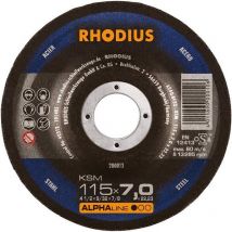 Disque de coupe ksm 115 x 7,0mm Acier Rhodius