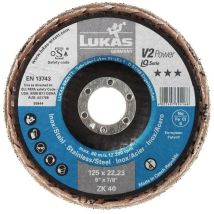 Lukas - Disque À Lamelle V2 Power125mm Zk K40