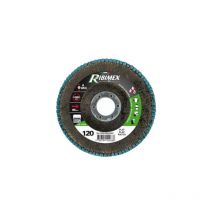 Disque à lamelles 125MM plat grain abrasif 60 Zirconium