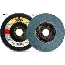 Disque à lamelles bombé sea TR920 blueflap zirconium haute performance D.125 x 22.23 mm Épaisseur du grain: p 80 (Moyen: Dégrossissage)