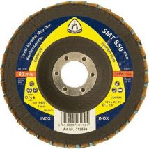 Meule-éventail SMT850 plus, bombée, Grain : 80