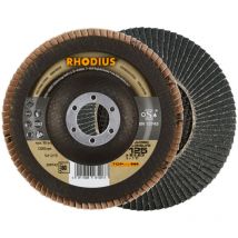 Disques à lamelles Rhodius Inox Jumbo Longlife 125X22.23 GR.80 - 208742
