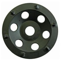 Eibenstock - Disque abrasif pcd (noir, rond), ø 125 mm, 6 pcd-s.