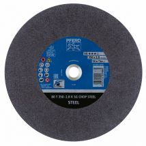 Disque à tronçonner scie circulaire à métaux t 350x2,8x25,4mm sg chop steel pour acier Pferd