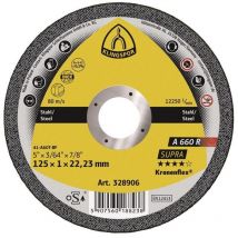 Disque à tronçonner a 660 r Supra D115x1 mm droit inox perçage 22,23 mm