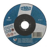 Tyrolit - Disque à tronçonner basic D125x2,5mm ger.2in1 foret.22,23mm (Par 25)