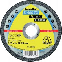 Disque a tronconner Céramique k 960 tx 115 x 1 mm Klingspor