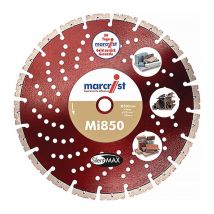 Marcrist - Disque à tronçonner diamant MI850S D.300mm alésage.25.4mm segment-H.10mm segment-S.3.2mm