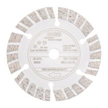 Disque à tronçonner diamanté D.85mm alésage.10mm segment-L.35mm segment-H.10mm segment-S.2mm Baier