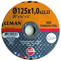 126049.25 Disque d'ébauche en métal 125X6 - Disques à tronçonner pour mini meuleuses