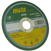 Disque à tronçonner inox ø115x1.0x22.23mm d1110 mota