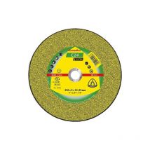 Disque à tronçonner Klingspor c 24 extra 230 x 3,0 x 22,23 mm, droit