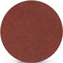 Disque abrasif adhésif 115 mm granulation 120 pour bois/métal corindon (Par 25)