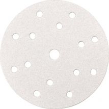 Disque abrasif adhésif TFC 150 mm granulation 400 pour bois/peinture nombre de trous 17