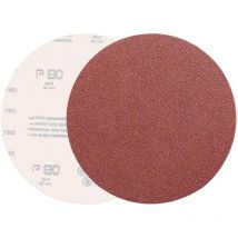 Disque abrasif en corindon avec velcro 150 mm 6 trous grain 60