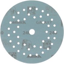 Disque abrasif galaxy Grip Multifit 125mm K.240 p.HO/métal/peinture/bois. (Par 50)