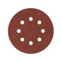 Disque auto-agrippant ø 125 mm 8 trous 40 x 4 / 80 x 4 / 120 x 2 10