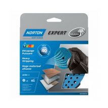 Disques auto-agrippants perforés MultiAir Ø150mm (x5) Norton Grain: 80