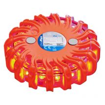 Disque d'avertissement 16 LEDs orange ProPlus