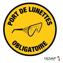 Novap - Panneau Port de lunette obligatoire - Rigide Ø300mm - 4060620