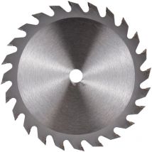Disque de coupe de bois 24T-TCT 115 mm x 10 mm Lame de scie circulaire en acier allié 24 dents Scie de finition en carbure TCT Coupe-bois pour le