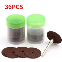 Disque de coupe pour Mini perceuse - 36 pièces pour outil rotatif Dremel - Accessoires de découpe