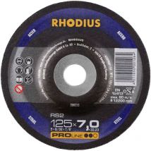 200274 RS2 Disque à ébarber à moyeu déporté Diamètre 230 mm ø de perçage 22.23 mm acier 1 pc(s) - Rhodius