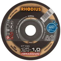 Rhodius - Disque De Coupe Xt100 125 X 1,0mm (par 25)