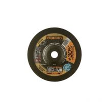 205721 disque à tronçonner à moyeu déporté 180 mm 1 pc(s) acier inoxydable, acier - Rhodius