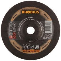 Disque de coupe XTK70 180 x 1,5mm coudé Rhodius