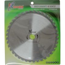 Kawapower - Disque de lame de débroussailleuse Widia 40 points