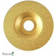 Disque de meulage diamant brasé, meule sur granit, marbre, céramique, carrelage, porcelaine, pierre naturelle, maçonnerie, pour arbre sec de 20mm,