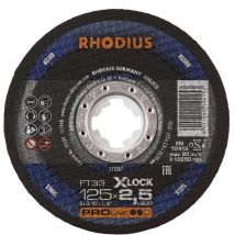 Rhodius Abrasives - Rhodius Ft33 X-lock 211287 Jeu De Disque À Tronçonner 25 Pc(s) Acier