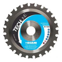 Disque diamant Ø125/22.23 diam Bois/PVC/Plexi/Composite - DCU125/22