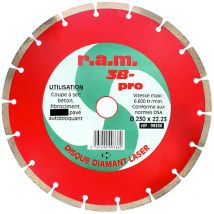 RAM - Disque diamant 3B-PRO 115 x 1,3 mm pour tronçonnage