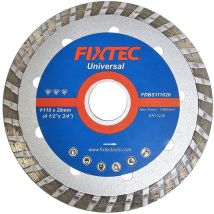 Disque diamant a tronconner turbo 110 x 20 mm (beton, brique, marbre)