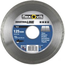 Flexovit - Disque diamant industrial line tile - ø 125 mm - ø alésage 22.2 mm