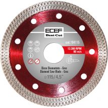 Disque diamant pour grès Diam.115 x 1.3 Ecef