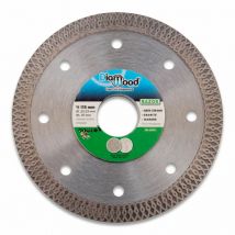 Disque Diamant Grès Granite Marbre pour Meuleuse ou Disqueuse - Lame diamantée à Tronçonner - Découpe Parfaite Professionnelle - Diamètre 115 mm