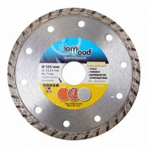 Disque diamant 125 x Al. 22,23 x Ht. 7 mm tuile, matériaux de construction, faïence - runner Diamwood