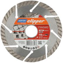 Disque diamant Standard Beton Turbo Ø115