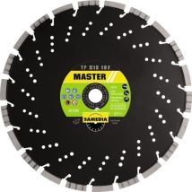 Disque diamant TP MIX 102 – 300 mm – Diamètre alésage 25.4 mm – Pour meuleuse – SAMEDIA