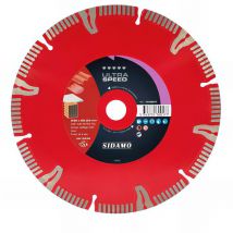 Sidamo - Disque diamant ultra speed d. 230 x 22,23 x h 10 mm Tuile / Brique - 11130017