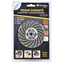 Disque diamanté double action 115 mm
